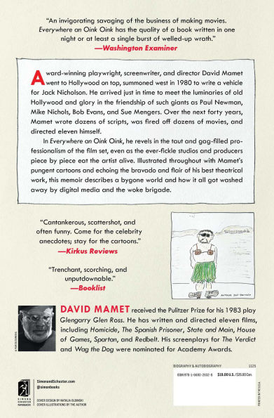 Everywhere An Oink Oink: Embittered, Dyspeptic, and Accurate Report of Forty Years Hollywood