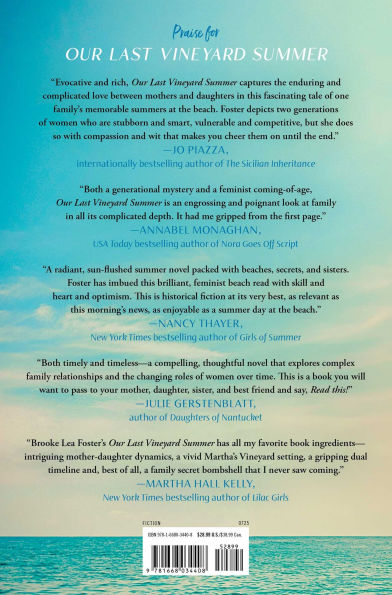 Our Last Vineyard Summer: A Novel