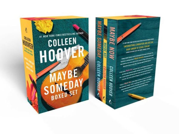 Colleen Hoover Maybe Someday Boxed Set: Maybe Someday, Maybe Not, Maybe Now - Box Set