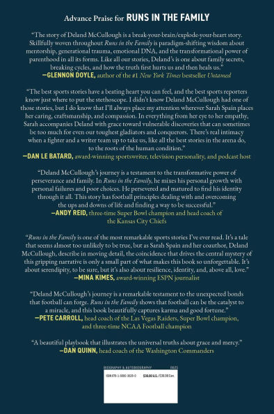 Runs the Family: An Incredible True Story of Football, Fatherhood, and Belonging