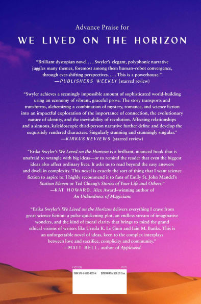 We Lived on the Horizon: A Novel