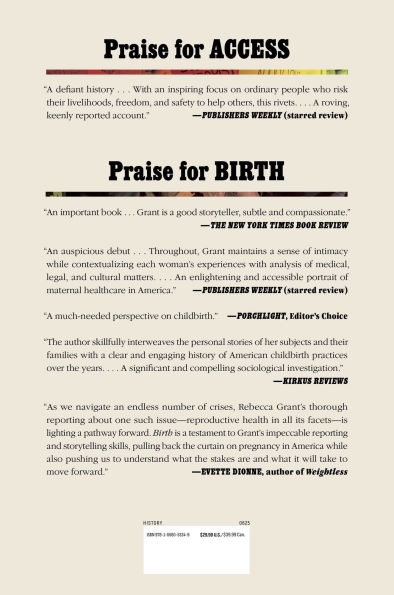 Access: Inside the Abortion Underground and the Sixty-Year Battle for Reproductive Freedom