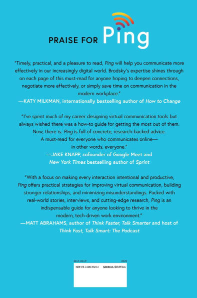 Ping: The Secrets of Successful Virtual Communication
