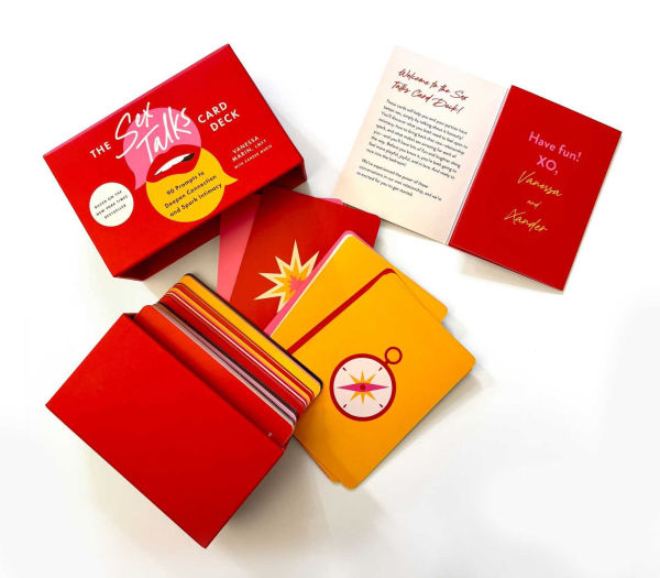 The Sex Talks Card Deck and Guidebook: 90 Prompts to Deepen Connection and Spark Intimacy