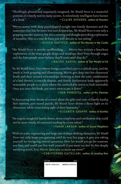 We Would Never: A Novel