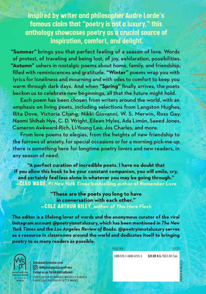 Poetry Is Not a Luxury: Poems for All Seasons