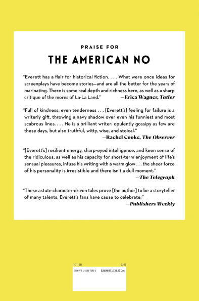 The American No: Stories