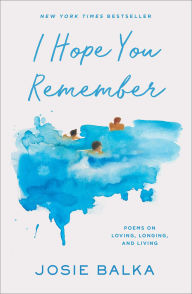 Title: I Hope You Remember: Poems on Loving, Longing, and Living, Author: Josie Balka