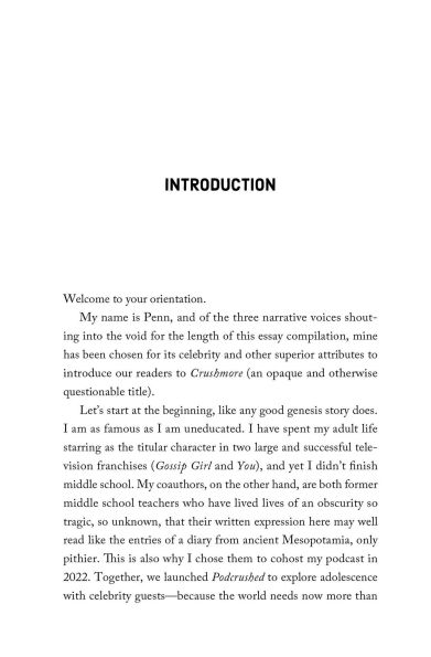 Crushmore: Essays on Love, Loss, and Coming-of-Age