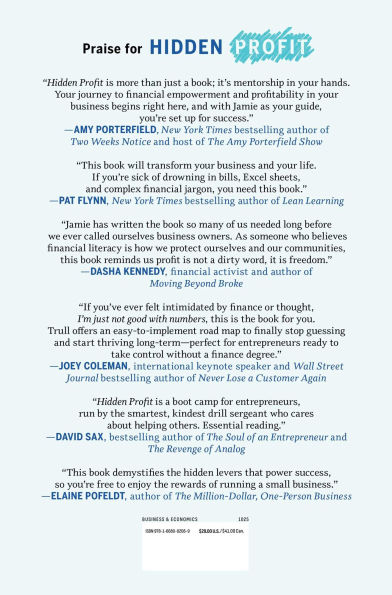 Hidden Profit: Take Control of Your Finances, Stop Leaving Money on the Table, and Create Abundance Business