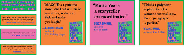 Maggie; or, a Man and Woman Walk into Bar (B&N Discover Prize Winner)