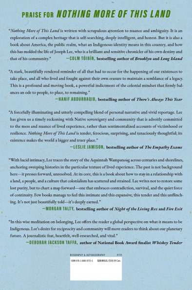 Nothing More of This Land: Community, Power, and the Search for Indigenous Identity