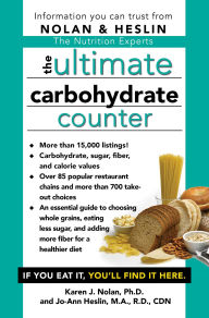 Title: The Ultimate Carbohydrate Counter, Third Edition, Author: Karen J Nolan Ph.D.