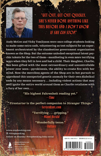 Firestarter: A Novel