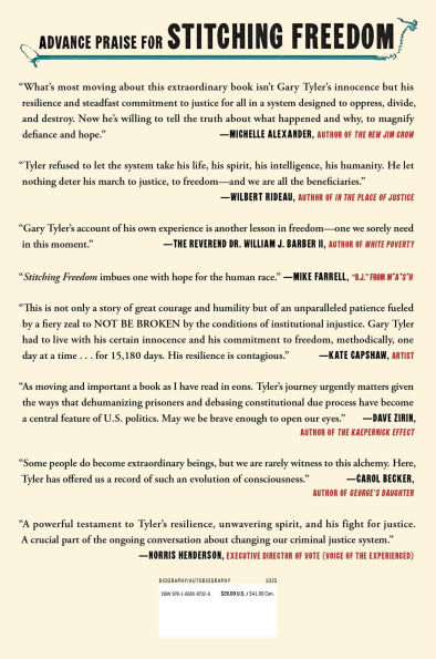 Stitching Freedom: A True Story of Injustice, Defiance, and Hope Angola Prison