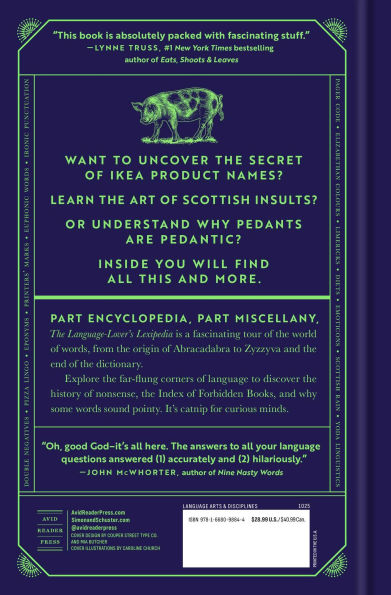 The Language-Lover's Lexipedia: An A-Z of Linguistic Curiosities