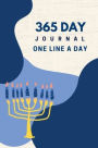 365 Day Journal - One Line A Day: Jewish Daily Journal to Become More Productive and Mindful