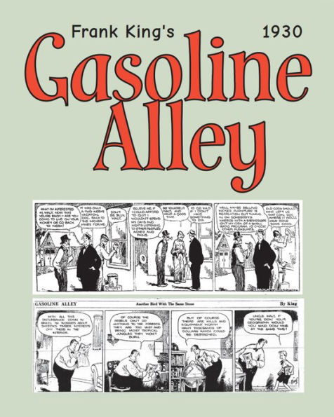 Gasoline Alley 1930