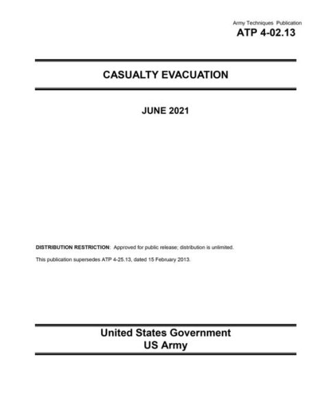 Army Techniques Publication ATP 4-02.13 Casualty Evacuation June 2021