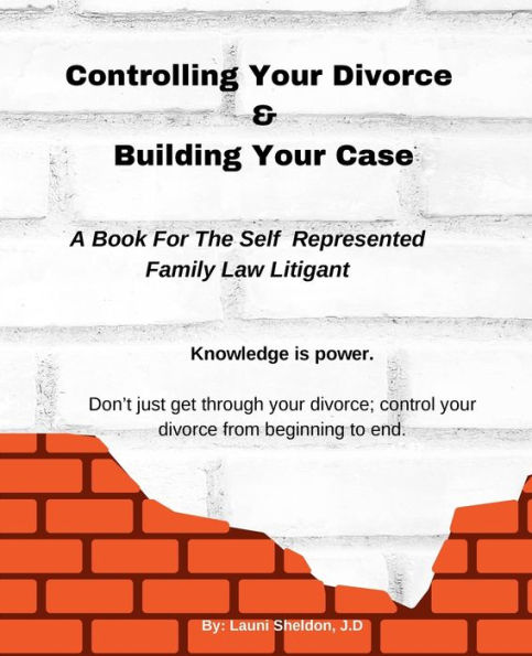 Controlling Your Divorce: A book for the self-represented family law litigant