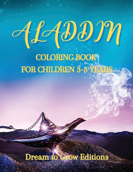 Aladdin: Coloring book for children 3-5 years