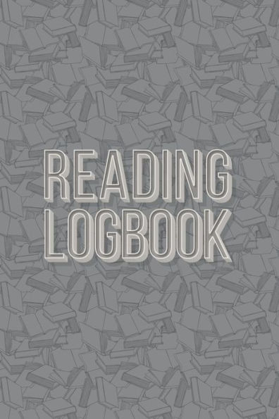 Reading Logbook, White Paper: Reading Tracker Journal, Book Review Notebook, Great Gift for Book Lovers, 6? x 9?, 110 Pages