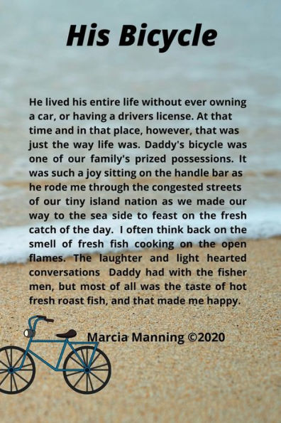 HIS BICYCLE: A Lined Journal Notebook dedicated to fathers.