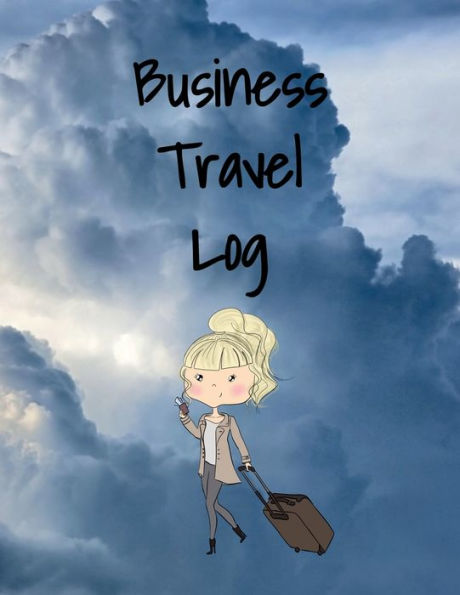 Business Travel Log Book for 10 Weeks