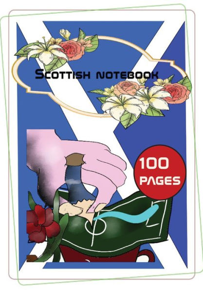 Scottish Notebook: 100pages notebook ,exercise books, kids notebook, kids notepad, kids school books, kids gifts, football gifts for boy