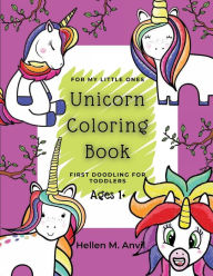 Title: Unicorn Coloring Book: Unicorn Coloring Book Easy Coloring Pages for Early Learning Great Gift for Boys & Girls Preschool and Kindergarten, Author: Hellen M. Anvil