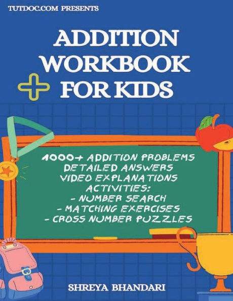 Addition Workbook For Kids