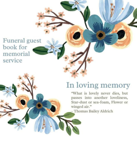 Funeral guest book for memorial service - In loving memory: Celebration of Life Guest Book Memorial Service Guest Book Sign for Funerals Guest Book for Funeral