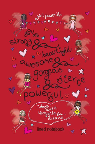 The Girl Power Fairies Notebook: Lined