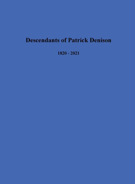 Descendants of Patrick Denison