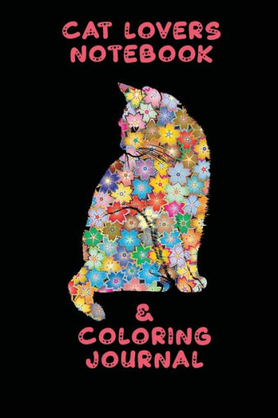 Cat Lovers Journal & Coloring Notebook