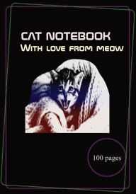 Title: Cat notebook: Cat gifts for cat lover, pet gifts for pet lovers, black cat gifts, cat ledger, kids notebook, kids notepads, school not, Author: Bry Johnson