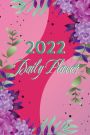 PLANNER 2022: Daily planner day per page A5 365 days-with Hours 07:00 to 20:00 12 months January to December 2022 Daily and Month