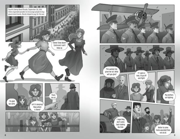Gemma and the Great Flu: A 1918 Flu Pandemic Graphic Novel