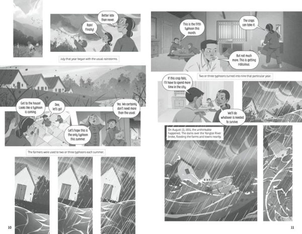 Ting and the Deadly Waters: A 1931 Yangtze River Flood Graphic Novel