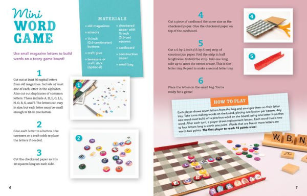 Mini Games To Make And Play - (mini Makers) By Rebecca Felix