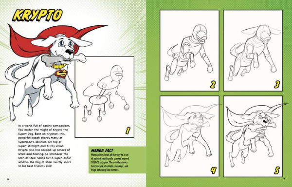 How to Draw DC Super-Pets Manga!