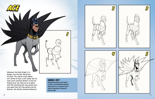 How to Draw DC Super-Pets Manga!