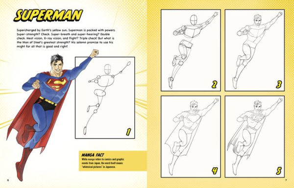 How to Draw Superman Manga!