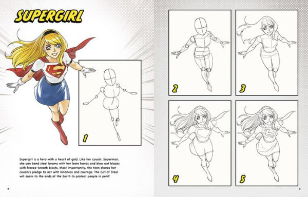 How to Draw Superman Manga!