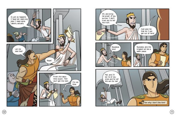 The Twelve Labors of Hercules: A Modern Graphic Greek Myth