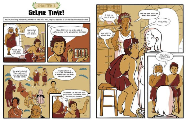 Pandora's Box: A Modern Graphic Greek Myth