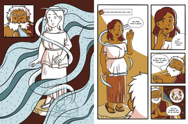 Pandora's Box: A Modern Graphic Greek Myth