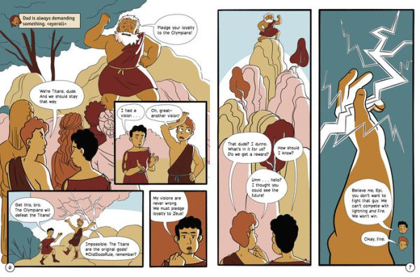 Pandora's Box: A Modern Graphic Greek Myth
