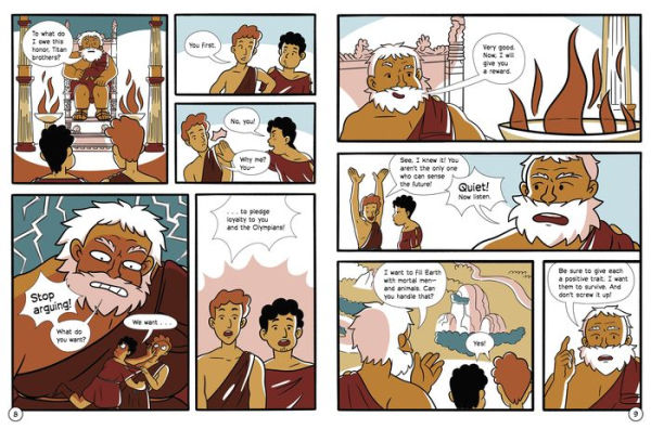 Pandora's Box: A Modern Graphic Greek Myth