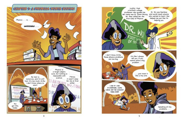 The Dr. Wu Brain Switcheroo!: An Adventure with a Physics Phenom